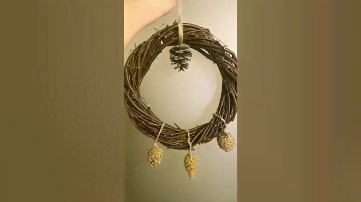 Качельки из березовых веточек🌿Диаметр 25 см, толщина 4 см