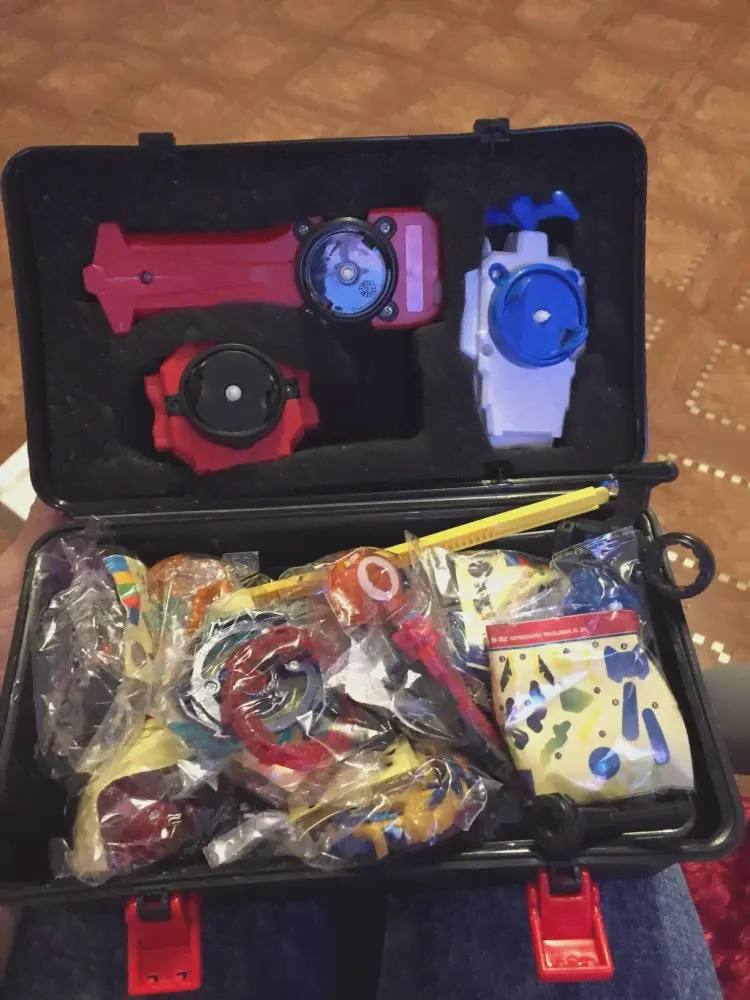🛍 ВОЛЧКИ, набор пусковых устройств, игрушки Beyblade B-131, B-122, B-130, волчок в виде Божьего блэйда, игрушечные блэйды-3