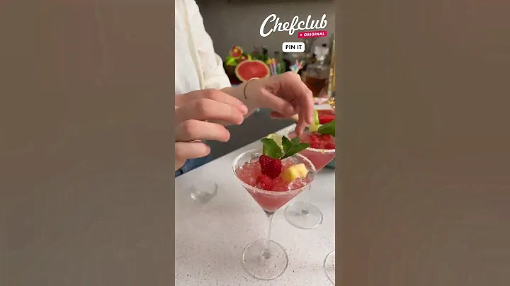 Арбузный коктейль!😁🍉🍸