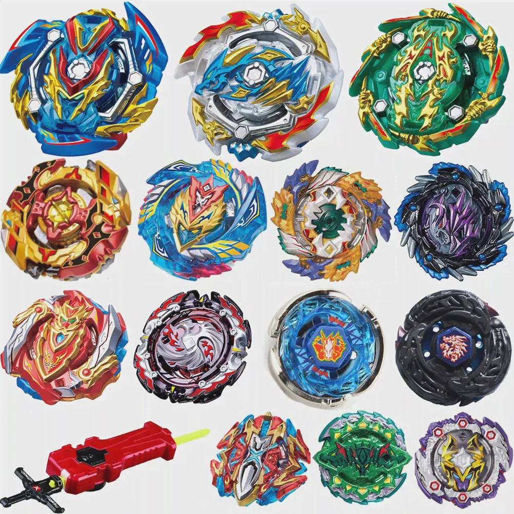 🛍 Волчок Beyblade GT Burst, лаунчер и B-142, B-143, бейблэйд, фафнир, Феникс, блейд 87456-3