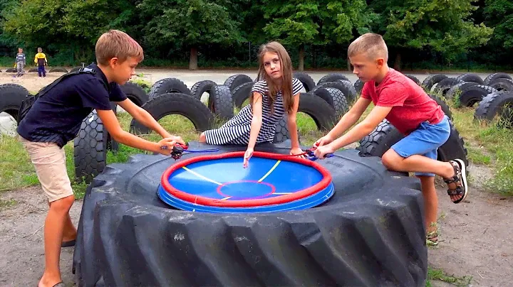 Beyblade Burst GT Rise Delta Vs Drum AMV real life Full battle
