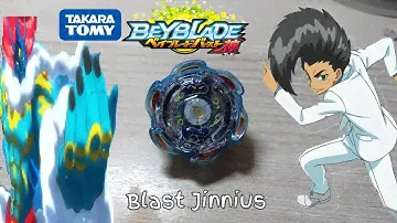 Blast Jinnius(Бласт Джиниус)b-89 от Takara Tomy/Beyblayde Burst/Бейблейд Бёрст/обзор и битвы